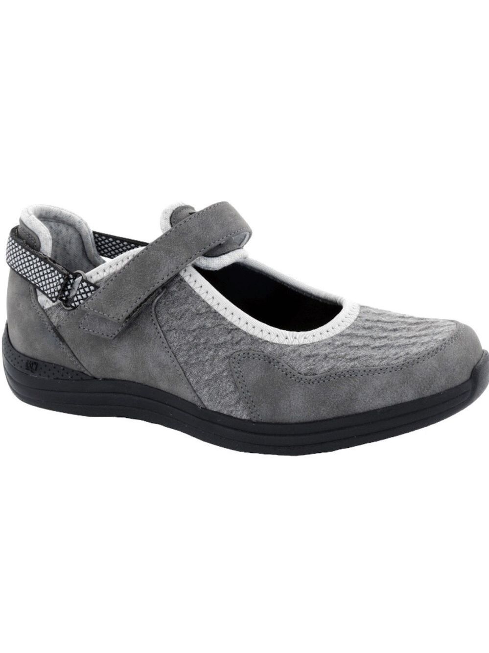 DREW BUTTERCUP MARY JANE ORTHOPEDIC GREY MESH WALKING SHOES  SZ 5.5WW *NEW*